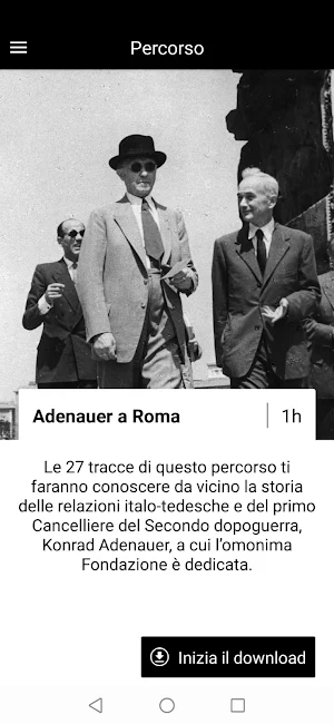 Adenauer a Roma Screenshot 1