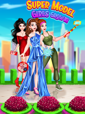 Super Model Girls Growth Diary Screenshot 0