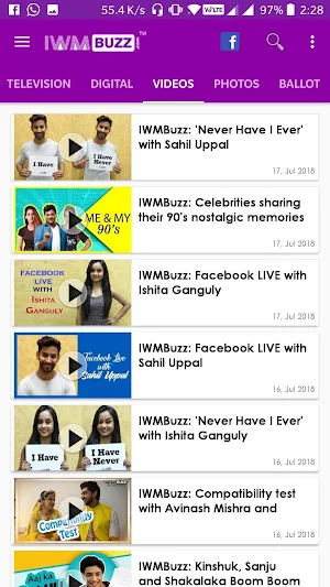 IWMBuzz Screenshot 3