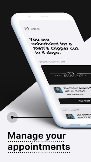 The District Barbers Screenshot 1