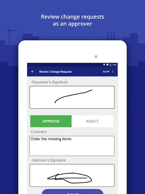 Construction Change Order Screenshot 3