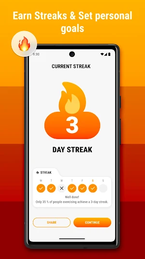 100 Push-Ups Counter & Trainer Screenshot 3