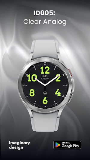 ID005: Clear Analog Face Screenshot 2