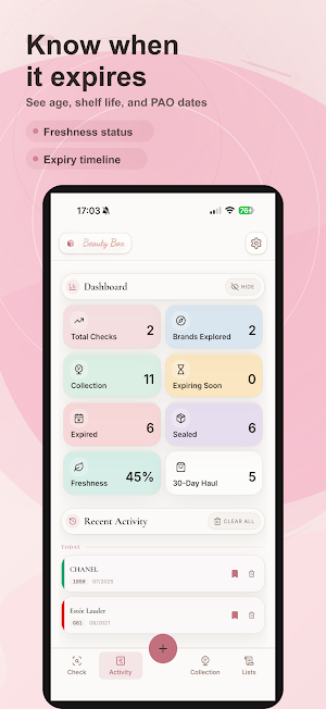 Beauty Box: Cosmetic Checker Screenshot 2