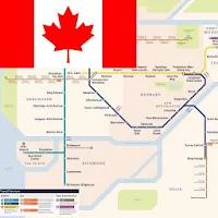 VANCOUVER METRO SKYTRAIN BLINE