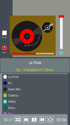 Franglish La Pluie Screenshot 0