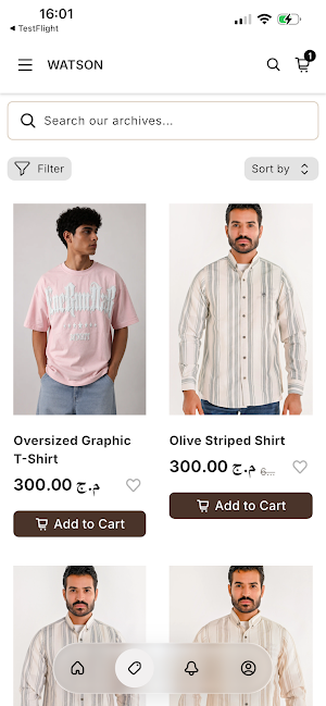 WATSON Men’s Wear Screenshot 2
