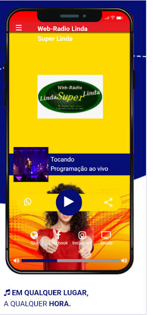 Web-Radio Linda Super Linda Screenshot 2