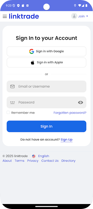 LinkTrade Screenshot 2