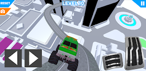 Monster truck parkour stunt Screenshot 0