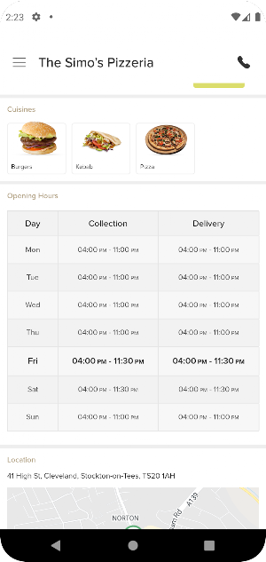 The Simo’s Pizzeria Screenshot 3