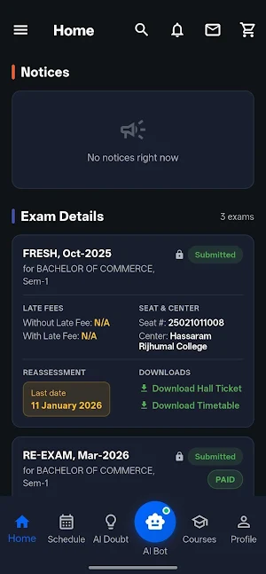 HSNC University Screenshot 3