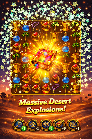 Desert Treasures – Match 3 Screenshot 2