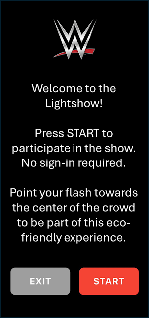 @The WWE Lightshow Screenshot 0