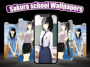 Sakura school Wallpapers Screenshot 3