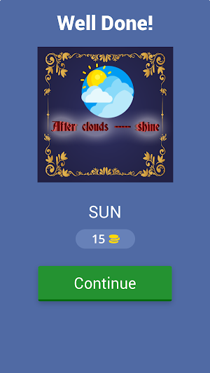 Blank Word Game Screenshot 1