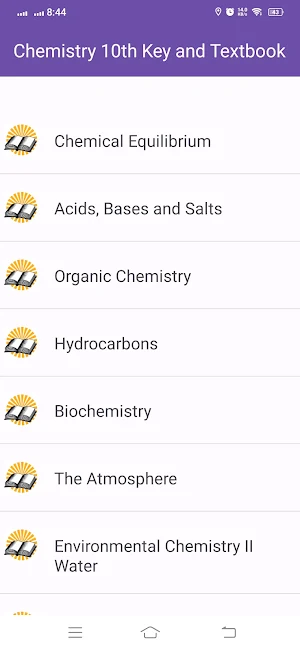 Chemistry 10th Key Textbook Screenshot 2
