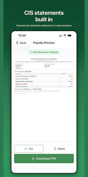 Payslip Generator UK Screenshot 2