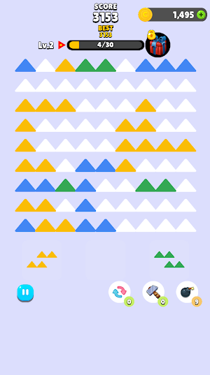 Blockplorer Triangle Screenshot 3