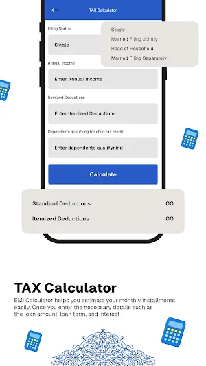 CashLoan - EMI Loan Calculator Screenshot 2