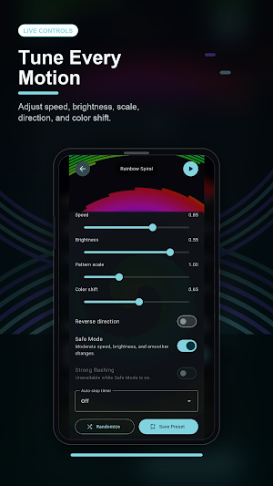 Rainbow Spiral Toy Screenshot 2