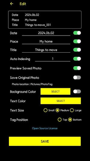 Photo Tag Screenshot 3