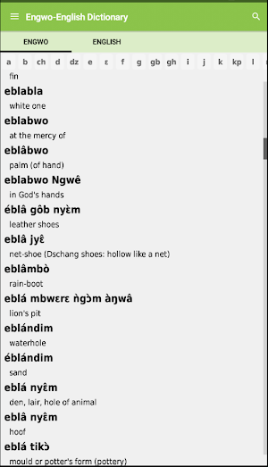 Engwo Dictionary Screenshot 2