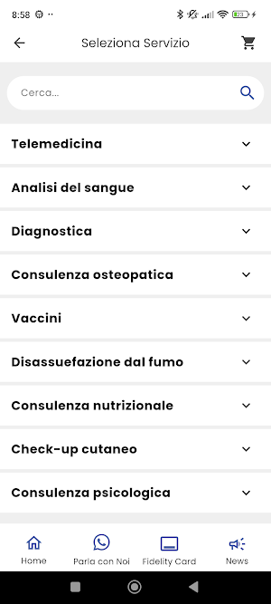 Corsetti-Health Screenshot 1