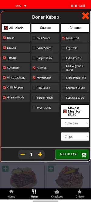 M&M Kebab Bedminster Screenshot 3