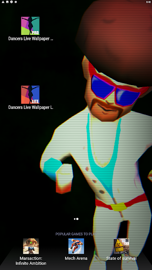 Dancers Live Wallpaper Lite Screenshot 2