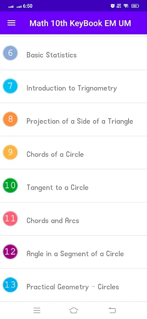 Math 10th Key Book EM and UM Screenshot 2