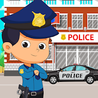 Pretend in Police Station: Fun Learning City