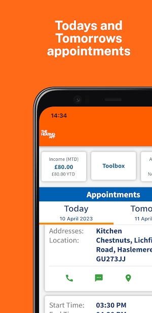 The Heating App Screenshot 0