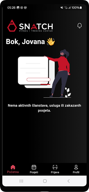 Snatch Fitness Screenshot 1