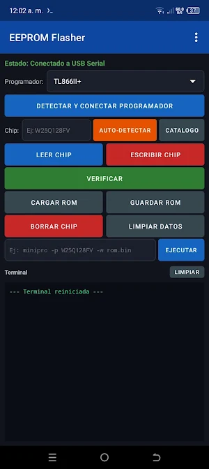 EEPROM Flasher Screenshot 3