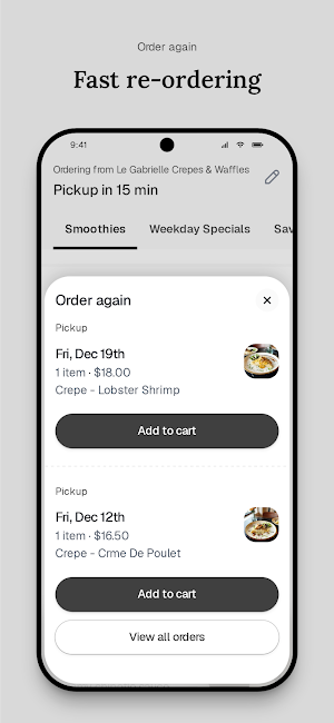 Le Gabrielle Crepes & Waffles Screenshot 3