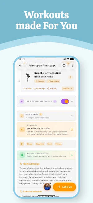 Zealova: AI Coach, Diet & Gym Screenshot 2