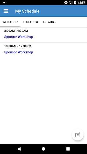 NCTA Conferences Screenshot 3