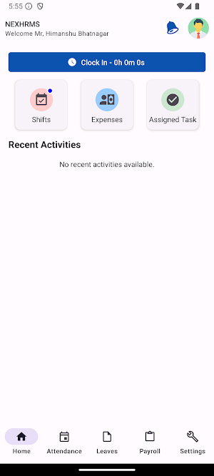 NexHRMS Screenshot 0