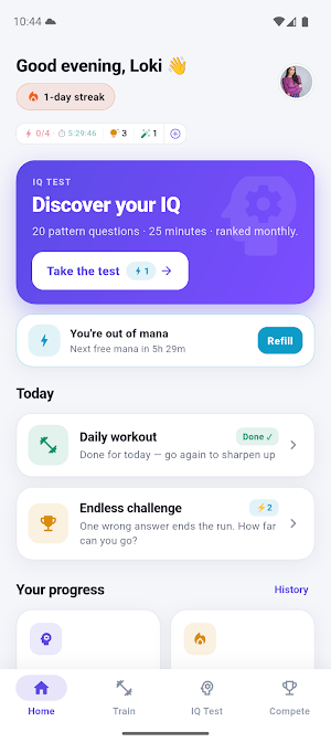 IQ Logic: Brain Training Screenshot 1