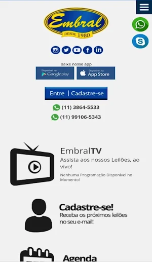Embral Leiloes Screenshot 0