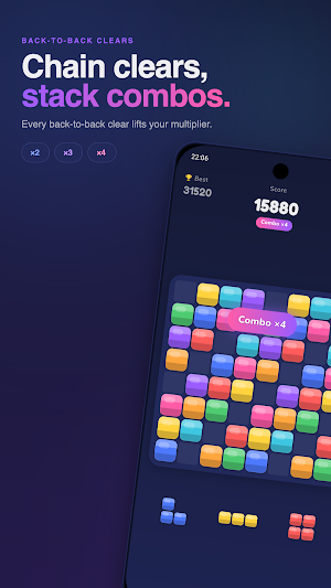 GridPop: Block Puzzle Screenshot 2
