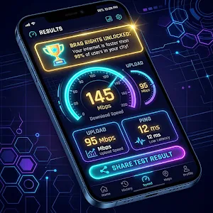 DataMonitor: SpeedTest & Boost Screenshot 1