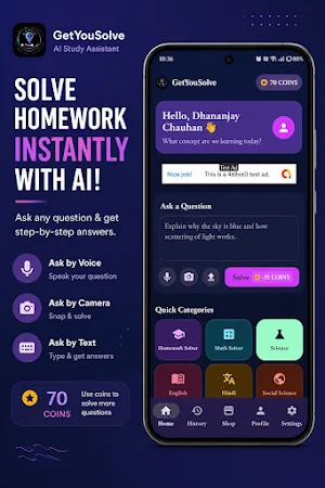 GetYouSolve : Problem Solver Screenshot 0