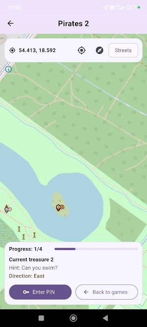 Treasure Map Screenshot 2