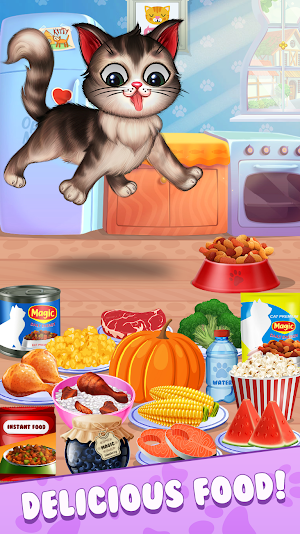 Talking Cat: Cute Kitty Playtime Games Screenshot 3