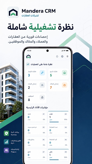 Mandera Real Estate CRM Screenshot 1