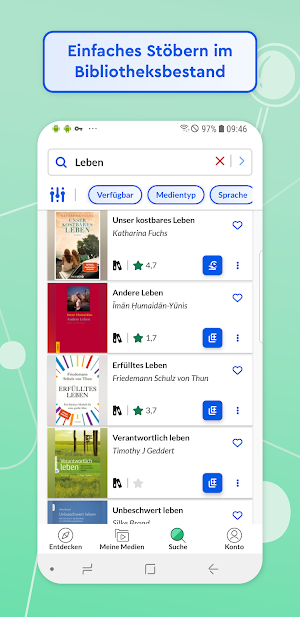 Onleihe 3 Screenshot 1