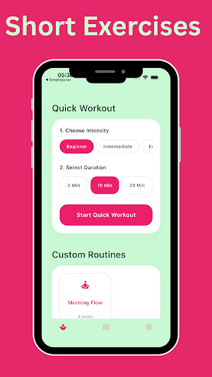 Yoga Workout: Poses & Routine Screenshot 1