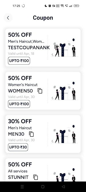Stunn: Book salons online Screenshot 3